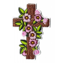 Iron-on Patch graveyard cross