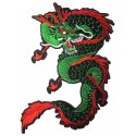 Iron-on Back Patch green dragon