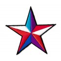 Iron-on Patch multi-colored star
