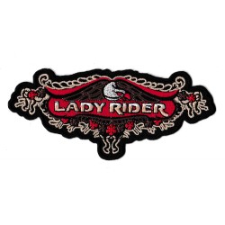 Iron-on Patch Lady Rider