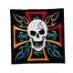 Iron-on Patch Biker Cross Color