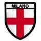 Patche écusson Milan ville Milano Italie