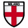 Patche écusson Milan ville Milano Italie