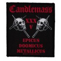 Candlemass toppa ufficiale intrecciata patch