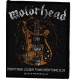 Motorhead official licensed woven patch