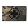 parche medico de guerra PVC camuflaje