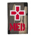 toppa camuffare medico di guerra PVC