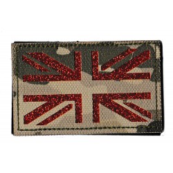 parche Union Jack PVC camuflaje