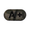Patche PVC groupe A+ camouflage