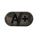 Patche PVC groupe A+ camouflage