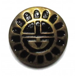 Simbolo distintivo in metallo fuso