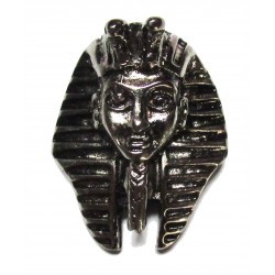 Pharaoh cast metal badge