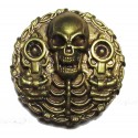 Badge squelette broche pins en métal coulé
