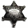 Sceriffo Chicago distintivo in metallo fuso
