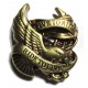Cavaliere Aquila distintivo in metallo fuso