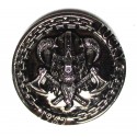 Viking cast metal badge