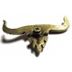 buffle crane broche badge pins en métal coulé