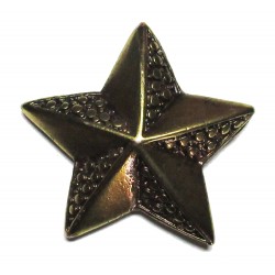 stella distintivo in metallo fuso