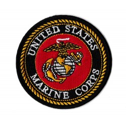 Patche écusson thermocollant US Marine Corps