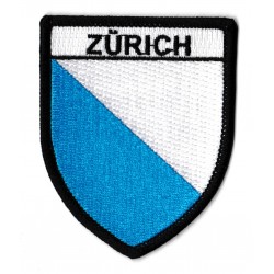 Patche écusson blason Zürich ville thermocollant
