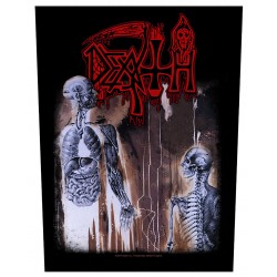 Death official printed backpatch