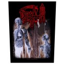 Death official printed backpatch