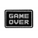Patche écusson arcade Game Over