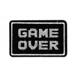 Iron-on Patch Game Over