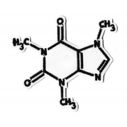 Patche écusson molécule chimique