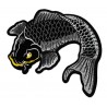 Iron-on Back Patch Japanese carp