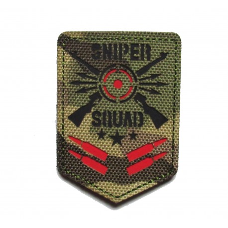 Patche PVC Sniper squad camouflage