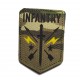 toppa camuffare Infantry PVC