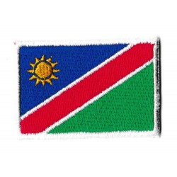 Aufnäher Patch klein Flagge Bügelbild Namibia