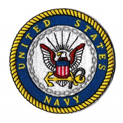 Patche écusson thermocollant US Navy