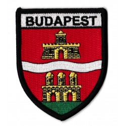 Patche écusson Budapest Hongrie blason 