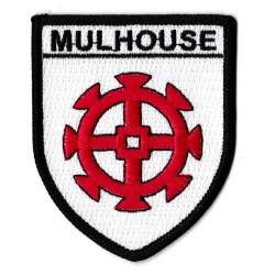 Iron-on Patch Mulhouse Alsace coat of arms