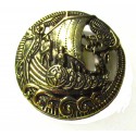 Drakkar Viking Metal Brooch