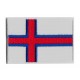 Patche drapeau Iles Féroé écusson