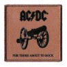 AC DC Canon patche officiel patch écusson sous license