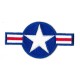 Iron-on Patch USAF logo roundel