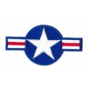 Iron-on Patch USAF logo roundel
