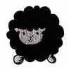 Iron-on Patch black Sheep