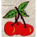 Iron-on Patch fruit cherries