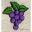 Iron-on Patch fruit grapes